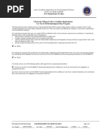 Labor Condition Application For Nonimmigrant Workers ETA Form 9035 & 9035E