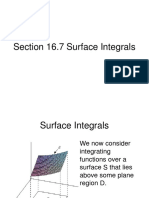 Surface Integrals