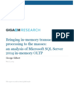 Bringing In-Memory Transaction Processing To The Masses: An Analysis of Microsoft SQL Server 2014 In-Memory OLTP