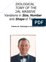 Radiological Anatomy of The Facial Massive Variations in Size, Number and Shape of Teeth