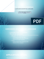 VHDL Programming: (Vhsic Hardware Description Language)