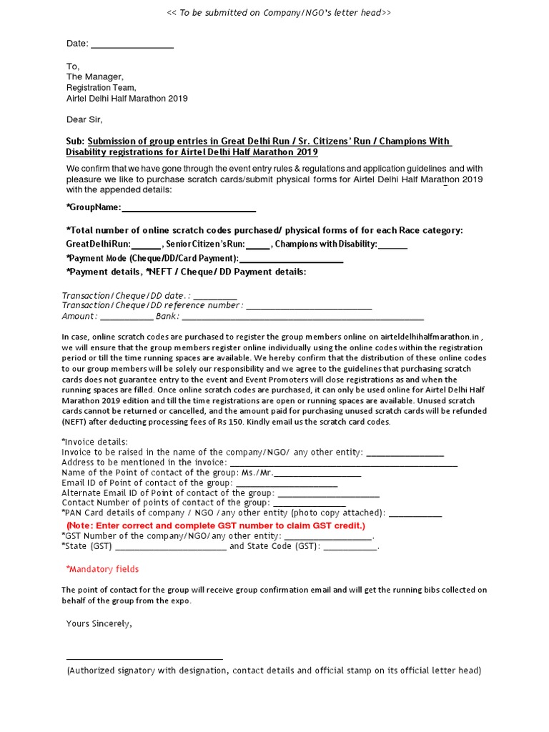 Covering Letter Adhm 2019 Cheque Payments