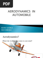 Aerodynamics in Vehicle