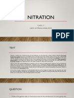 Nitration: Classs: 1C Name: Luthfiana, Annisa, Putri