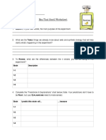 Eau That Smell Worksheet: Dentify