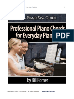 Professional Piano Chords For Everyday Pianists 1