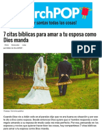 7 Citas Bíblicas para Amar A Tu Esposa Como Dios Manda - ChurchPOP PDF