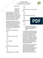 Facultad de Educación Y Ciencias Humanas Departamento de Idiomas Extranjeros