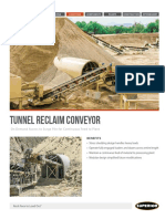 Tunnel Reclaim Conveyor: On Demand Access To Surge Pile For Continuous Feed To Plant