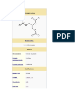 Nitroglicerina: Nombre IUPAC