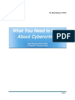 What You Need To Know About Cybercrimes: Dr. Diaz-Gomez, IT 4414