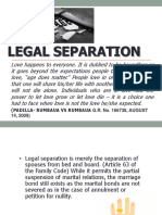 Legal Separatin
