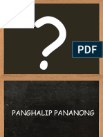 Panghalip Pananong