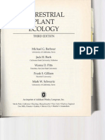 Terrestrial Plant Ecology: Third Edition