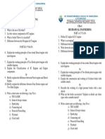 CIA-1 Mechanical Engineering Exam Questions