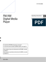 Sony DSX-A35U Car Radio PDF