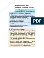 Reacteurs Chimiques I Gaa PDF