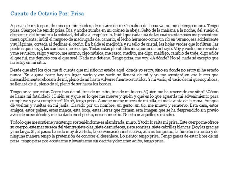 Octavio Paz | PDF