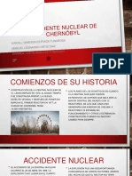 Accidente Nuclear de Chernóbyl