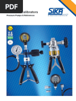 Pressure Calibrators