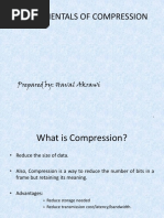 Fundamentals of Compression: Prepared By: Haval Akrawi