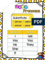 Pronouns Introduction PDF