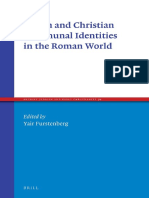 (Ancient Judaism and Early Christianity 94) Yair Furstenberg - Jewish and Christian Communal Identities in The Roman World (2016, Brill Academic Publishers) PDF