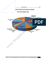 EE - GATE-2018 - Paper - 10-FEB-2018 Afternoon Session PDF