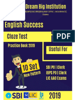 Top Cloze Test For SBI and LIC Exams