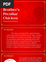 My Brother's Peculiar Chicken, by Alejandro R. Roces | PDF | Rooster ...