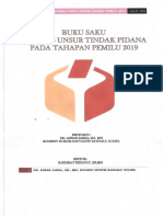 Buku Saku Unsur Tindak Pidana Pada Tahapan Pemilu