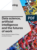 Data Science, Artificial Intelligence and Futures of Work