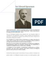 Biografia Charles Edward Spearman Capitulo 1