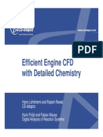 Efficient Engine CFD With Detailed Chemistry