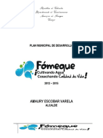 Fomeque PD 2012 2015