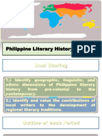 21 Century Literature From The Philippines and The World Philippine Literary History/ Periods