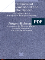 Jűrgen Habermas - The Structural Transformation of the Public Sphere  -MIT Press (1989).pdf