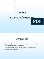 Tema 2 La Televisión en Brasil