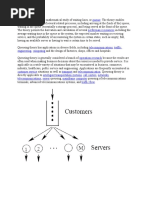 Performance Measures: Queueing Theory Is The Mathematical Study of Waiting Lines, or