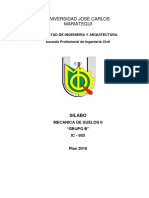 Silabo Suelos II 2019-Grupo B