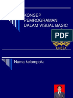 Konsep Pemrograman Dalam Visual Basic