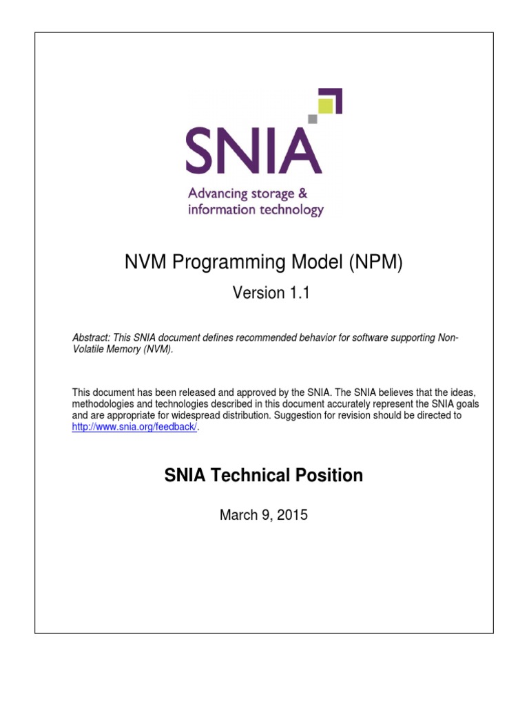 NVM Number S | PDF | Application Programming Interface | Operating System