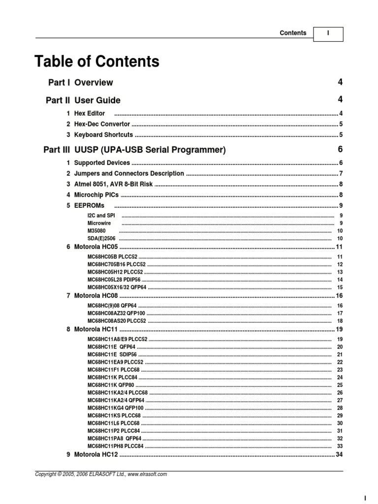Part I Overview 4 Part II User Guide 4 | PDF | Electrical Connector ...