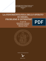 Fenomenologia Dello Spirito - Problemi e Interpretazioni PDF