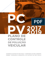 CETESB Plano Controle Poluição Veicular SP 2017 2019 PDF