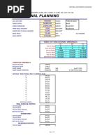 Directional Planning: Table of Directional Variables