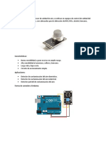 Sensor MQ y Arduino