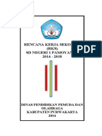 Rencana Kerja Sekolah (RKS) SD Negeri 1 Pamoyanan 2014 - 2018