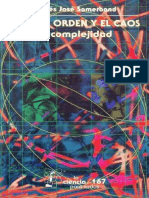 (LA CIENCIA PARA TODOS 167) Sametband, Moisés José - Entre El Orden y El Caos - La complejidad-FCE, SEP, CONACyT, (1999) PDF