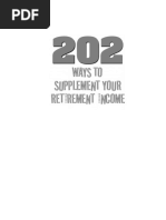 202 Ways To Supplement Your Retirement Income PDF